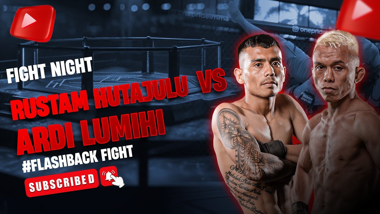 DIGEMPUR HABIS SAMPAI KENA CEKIK ‼️RUSTAM HUTAJULU VS ARDI LUMIHI | CLASSIC FIGHT ONE PRIDE MMA