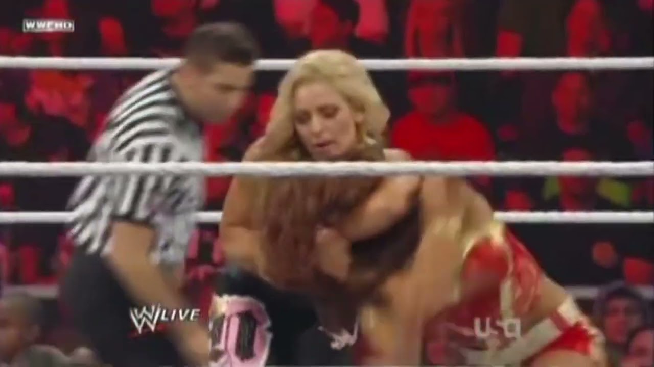 Eve Torres (c) vs. Natalya - Divas Championship Lumberjill Match: Raw, Feb. 14, 2011