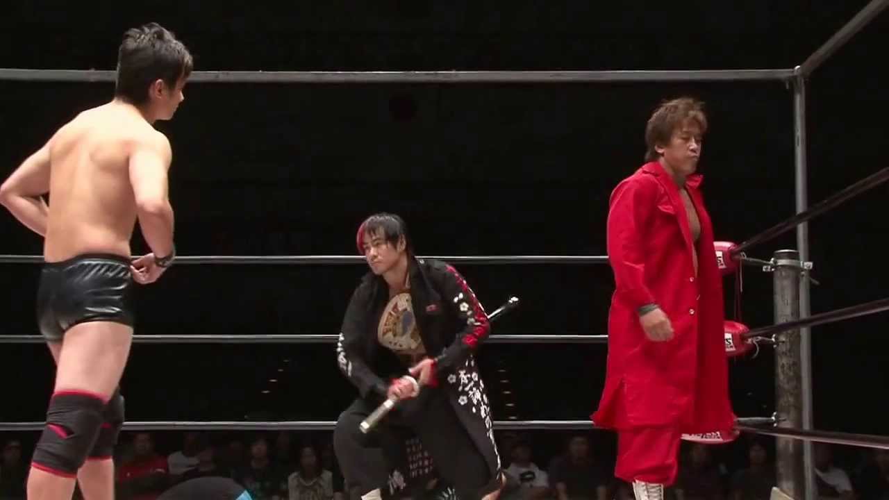 8.25名古屋国際 タッグ選手権 二丁拳銃vsヘビーメタル background