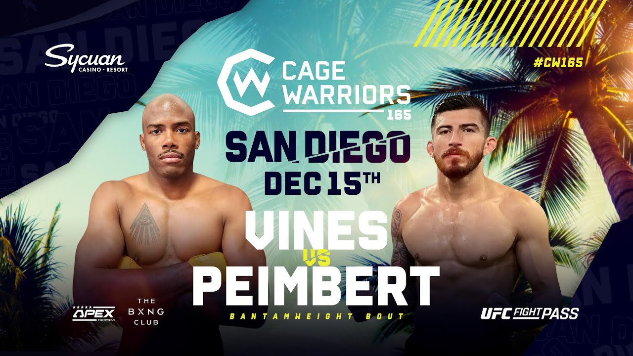 Xavier Vines vs. Miguel Peimbert | FULL FIGHT | CW 165