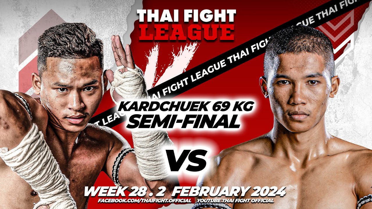 Yodthewin VS Petchniyom | KARD CHUEK 69KG | SEMI-FINAL | THAI FIGHT LEAGUE #28 backdrop