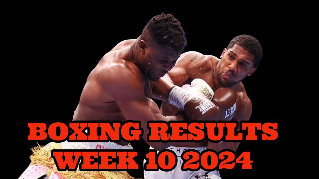 Boxing Results Week 10 2024; Parker vs. Zhang, Joshua vs. Ngannou, and More! background