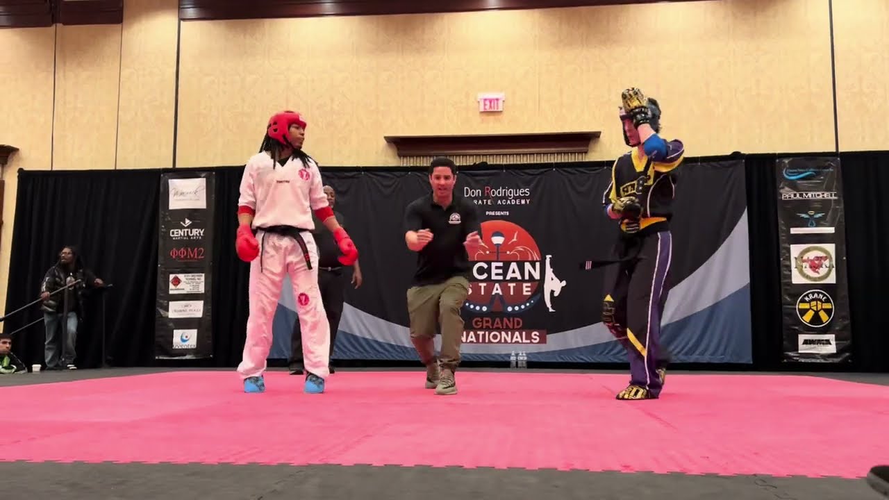 Diego Gomez vs Tyson Wray Light Welterweight Sparring Finals - Ocean State Grand Nationals 2025 background