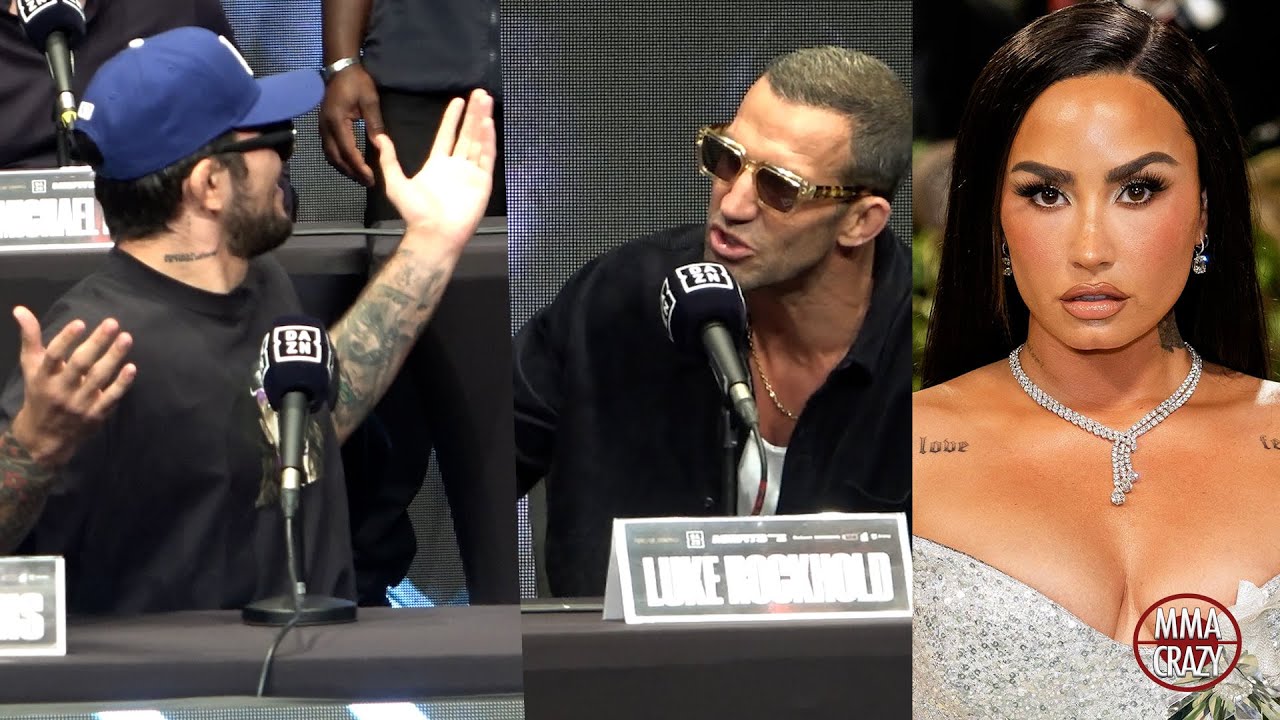 Dillon Danis RIPS Luke Rockhold for Demi Lovato failed Relationship background