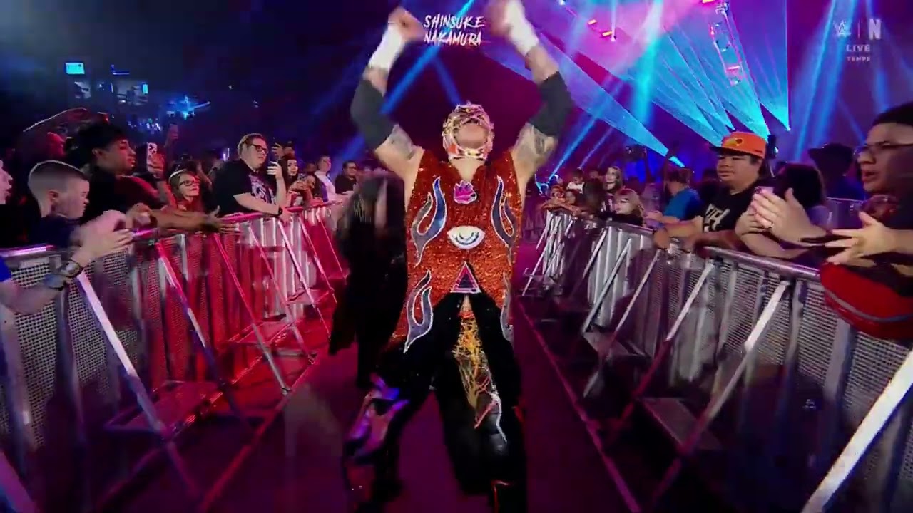 Rey Fénix & Shinsuke Nakamura vs Tama Tonga & JC Mateo | SmackDown Oct 24, 2025 (Part 1) background