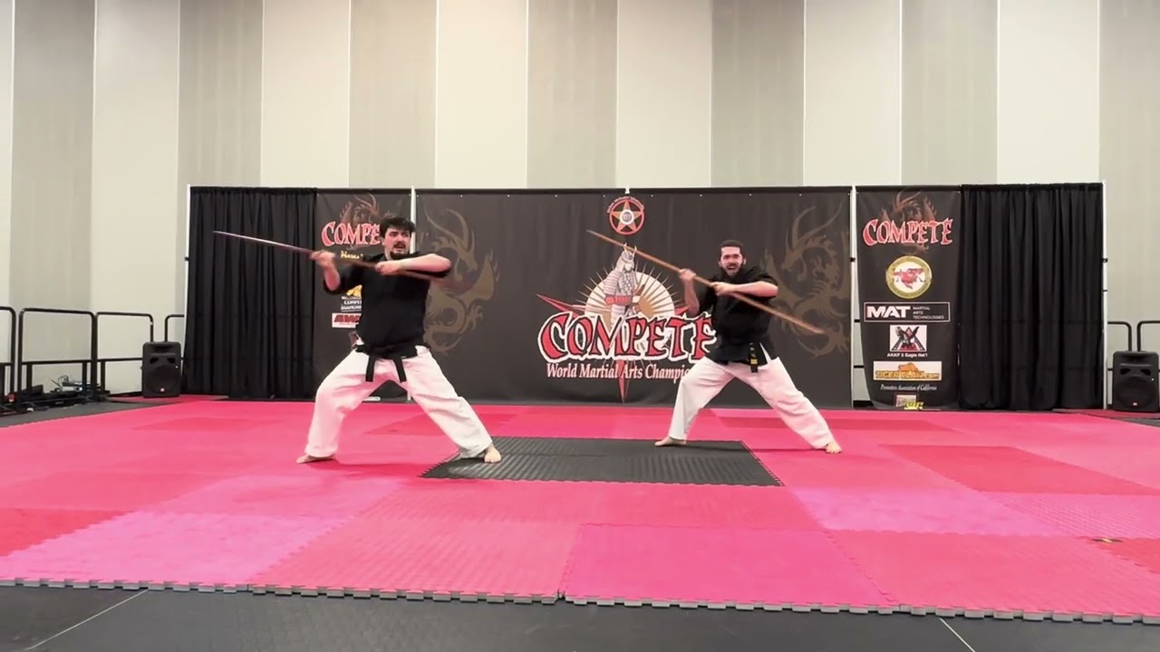 Michael and Samuel Brumme Synchronized Traditional Weapons - Compete Internationals 2025