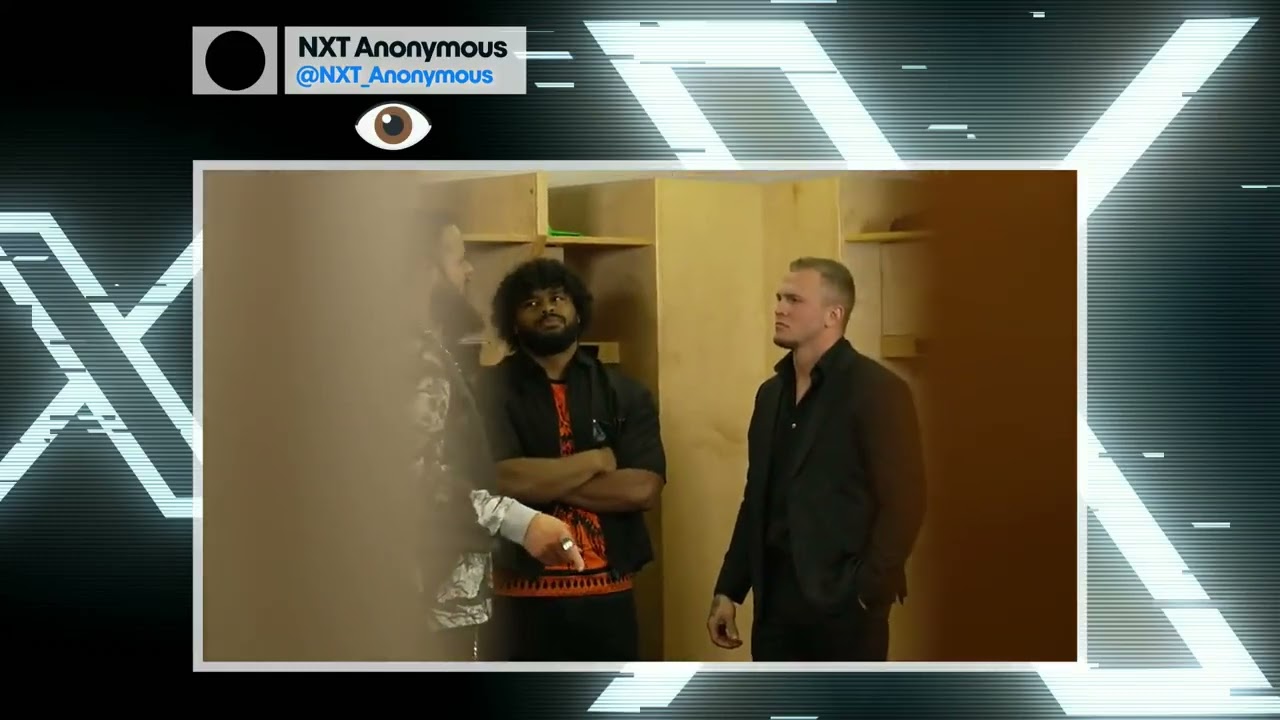 Josh Briggs confronts Myles Borne | NXT Oct 21, 2025 background