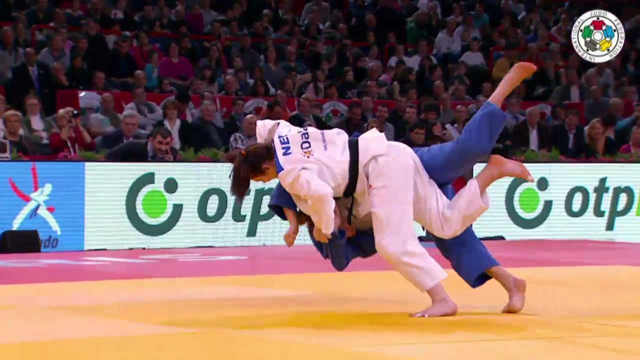 Judo Grand Slam Paris 2013: Final -70kg POLLING, Kim (NED) - ZUPANCIC, Kelita (CAN)