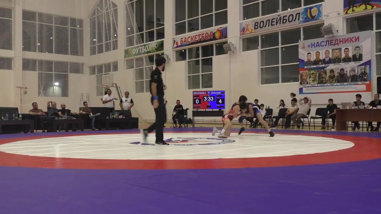 52 кг Ансар Алсултанов - Мухаммад Асланов