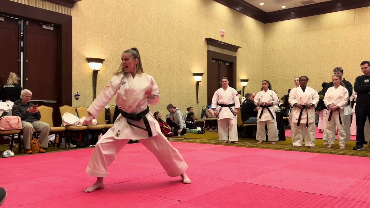 Gabrielle Rudolph Women’s Japanese Traditional Forms - Ocean State Grand Nationals 2025 background