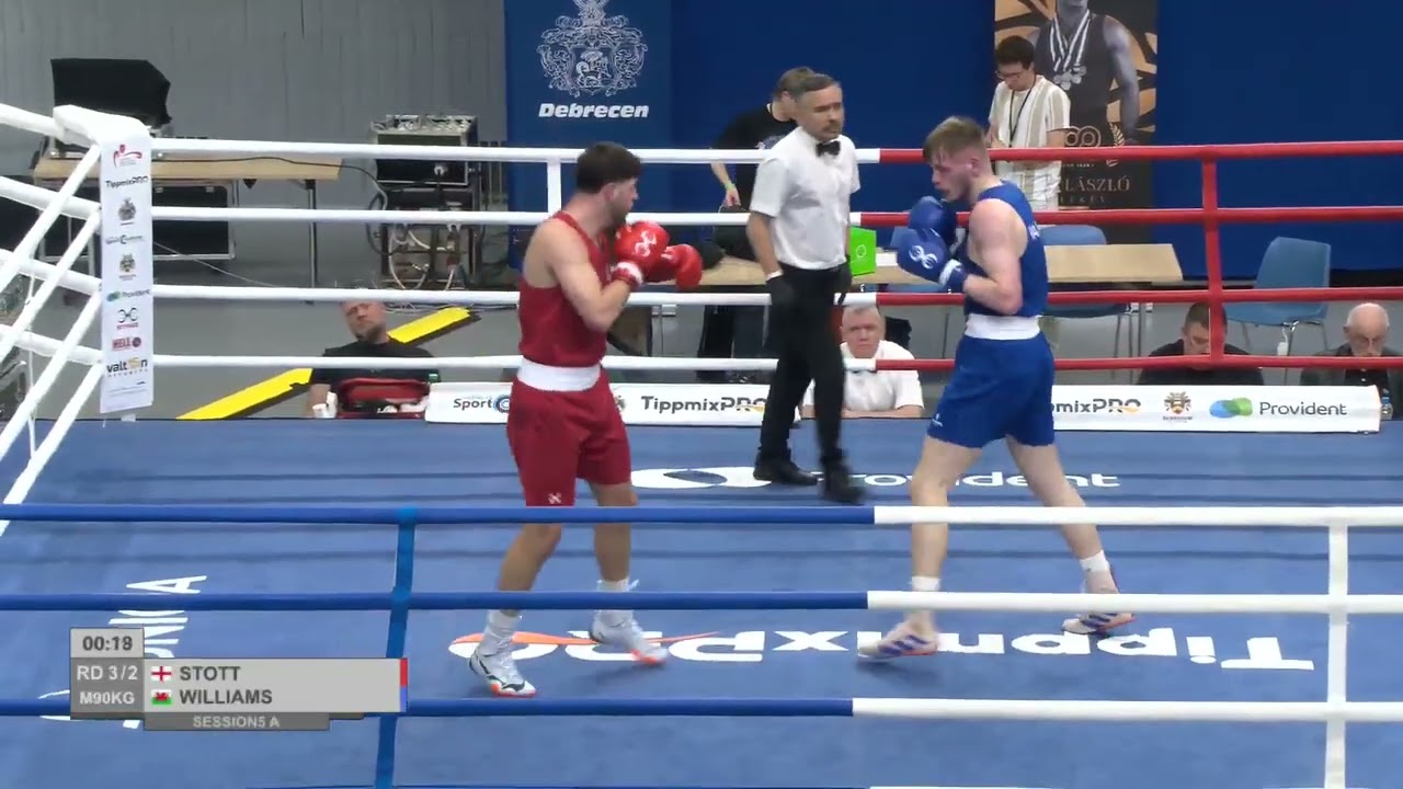 Teagn Stott (ENG) vs. Connor Williams (WAL) Bocskai István Memorial 2026 SF's (90kg)