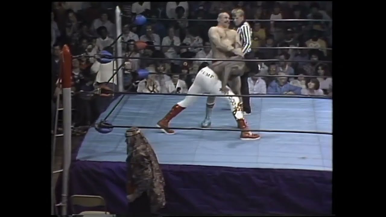 JYD vs The Iron Sheik. Mid-South 1982