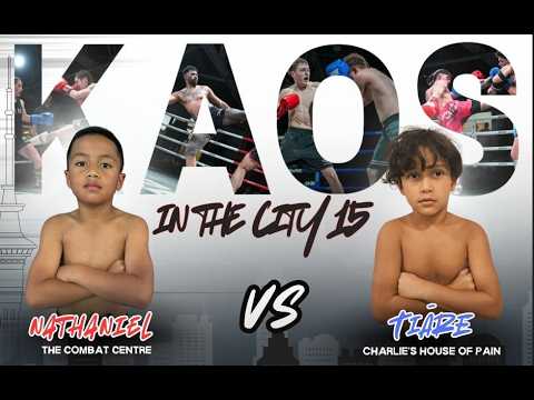 KAOS IN THE CITY 15 BOXING EVENT: TIARE RAUKAWA vs NATHANIEL TUPOU
