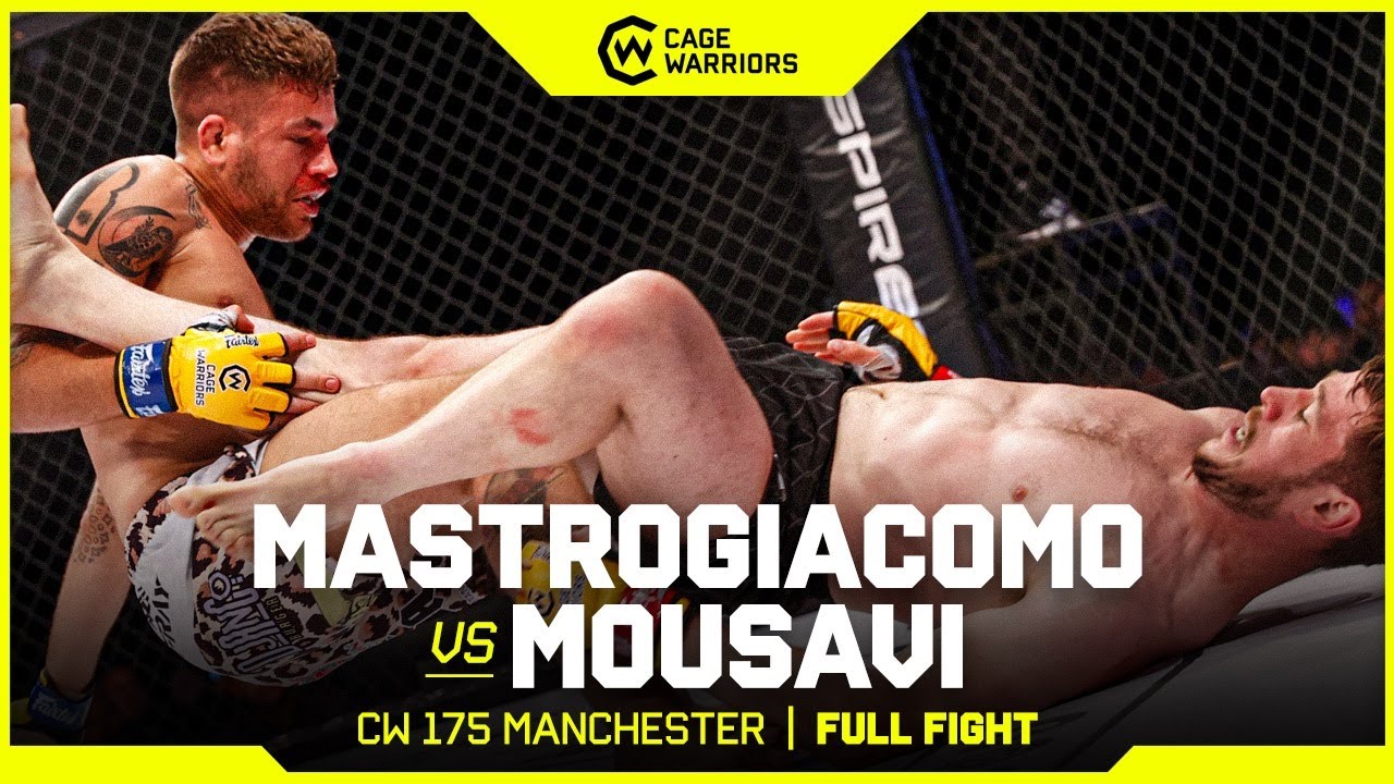 SERIOUS BODYWORK ๐ | Giuseppe Mastrogiacomo vs. Hossein Mousavi | FULL FIGHT | CW 175 Manchester background