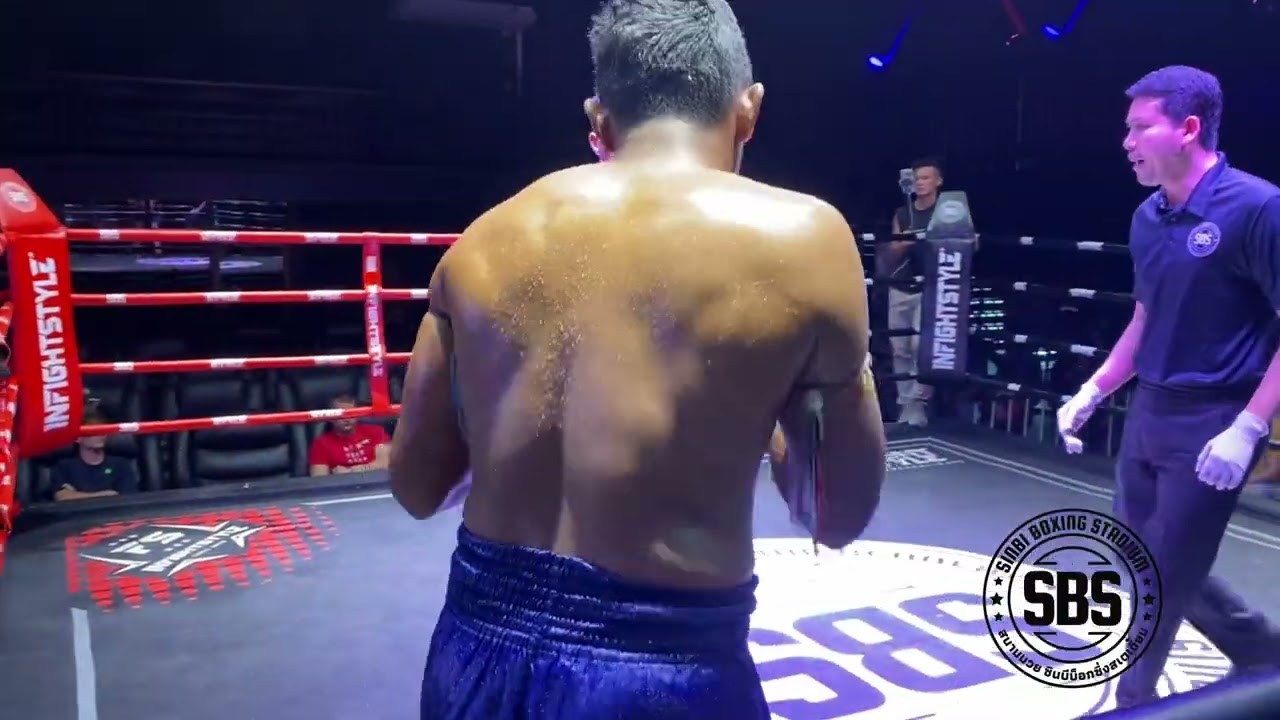 Cristian Sinbi Muay Thai 🇦🇷 (red) v Petchkrabi Sidpanmonkol 🇹🇭 (blue)
