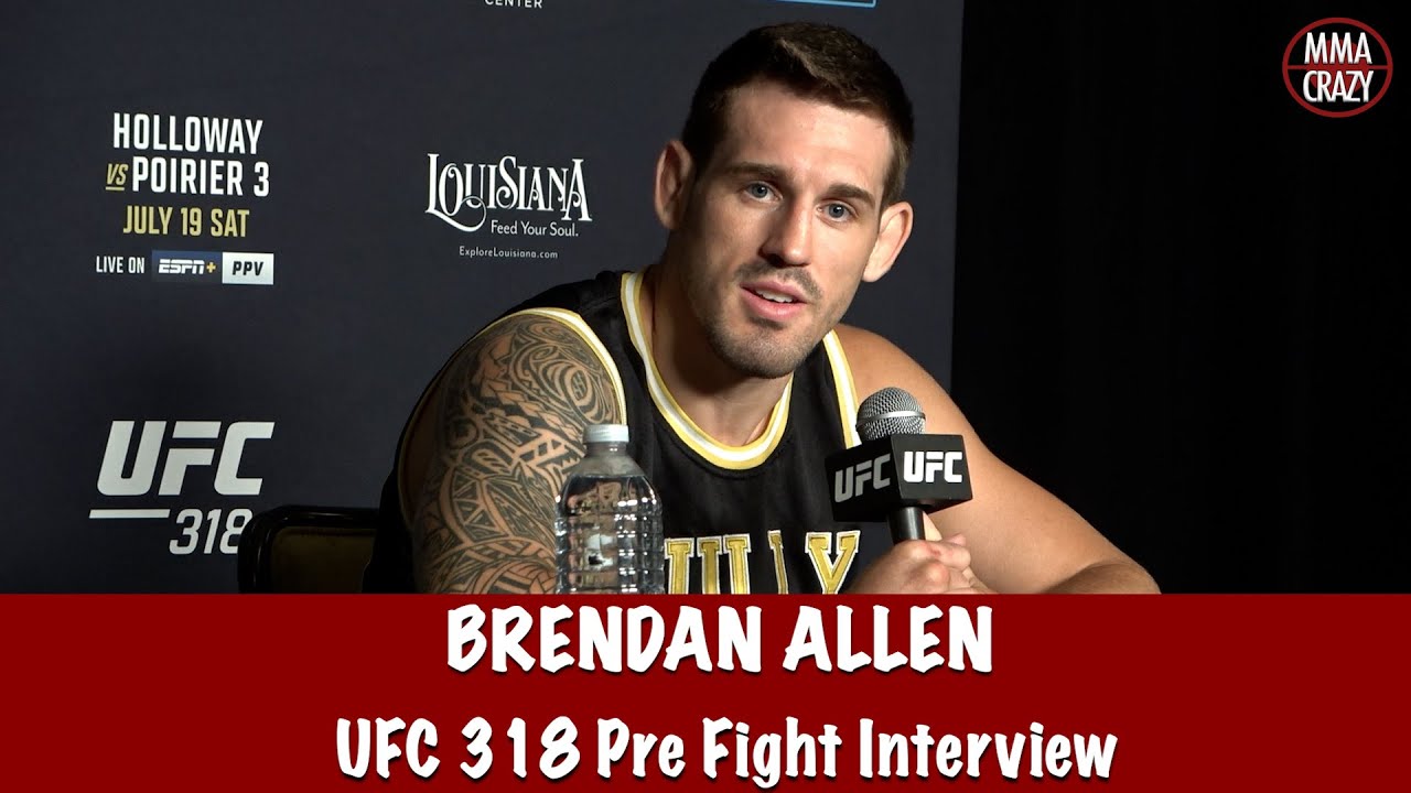 Brandon Allen reveals Marvin Vettori altercation “I want to make him feel PAIN” background