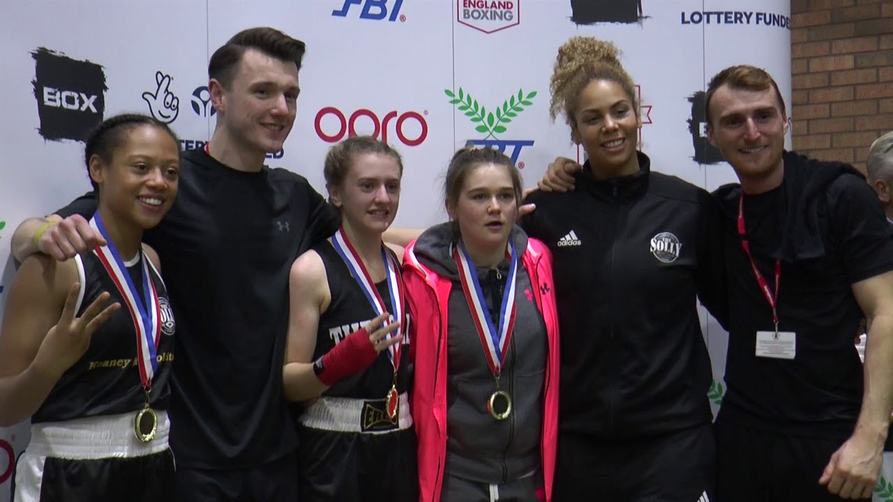 England Boxing Women's Winter Box Cup 2018 highlights