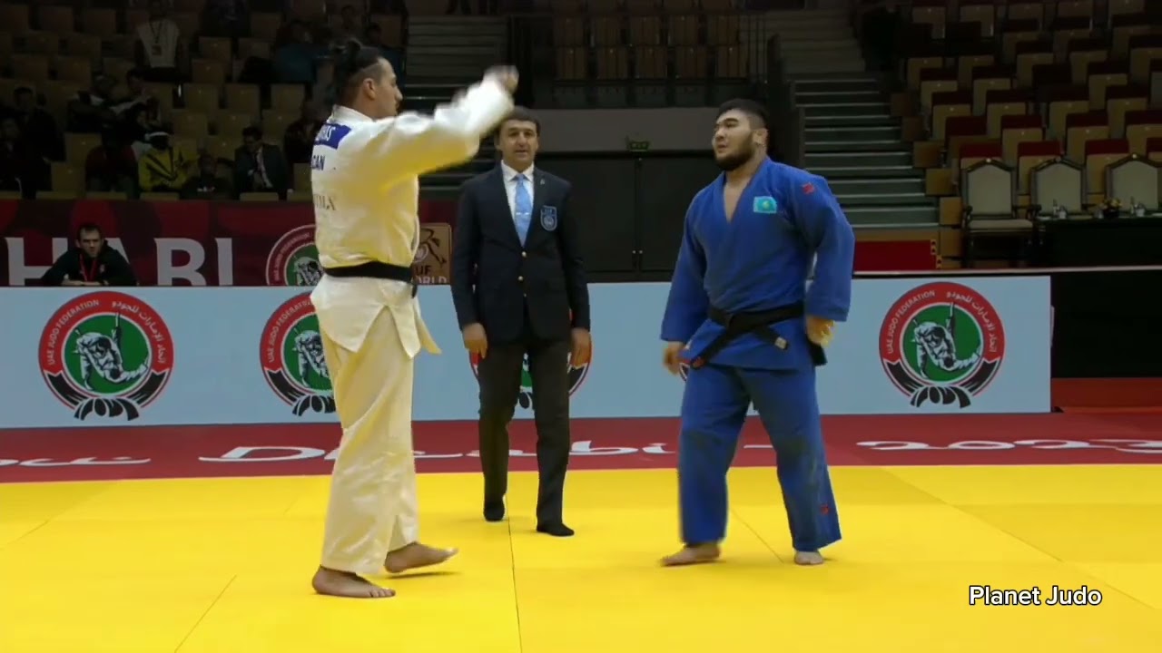 Shady ELNAHAS 🇨🇦 🆚️ Nurylkhan SHARKHAN 🇰🇿 | 2 раунд /-100кг | Большой Шлем Абу-Даби 2023