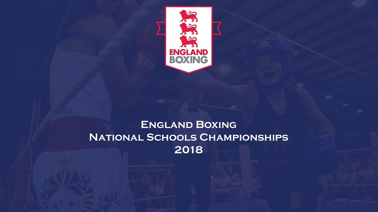 England Boxing National Schools Championship 2018 - Ring B background