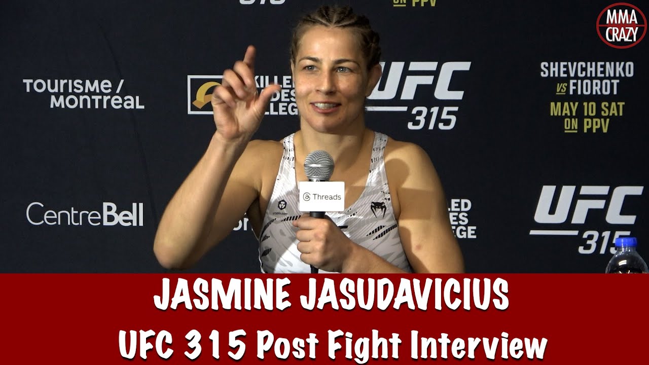 Jasmine Jasudavicius calls her self mystic Jas, wants to be treated as a contender background