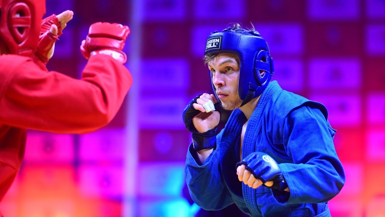 PANTELEEV Pavel vs MIKHNO Yauhen. Combat SAMBO 64 kg. European Sambo Championships 2023 background