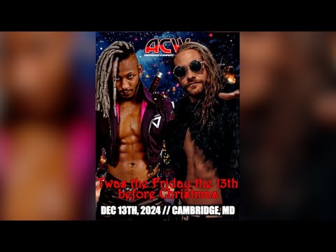 Chris Slade vs Jason Drake - Twas the Friday the 13th Before Christmas // #acw
