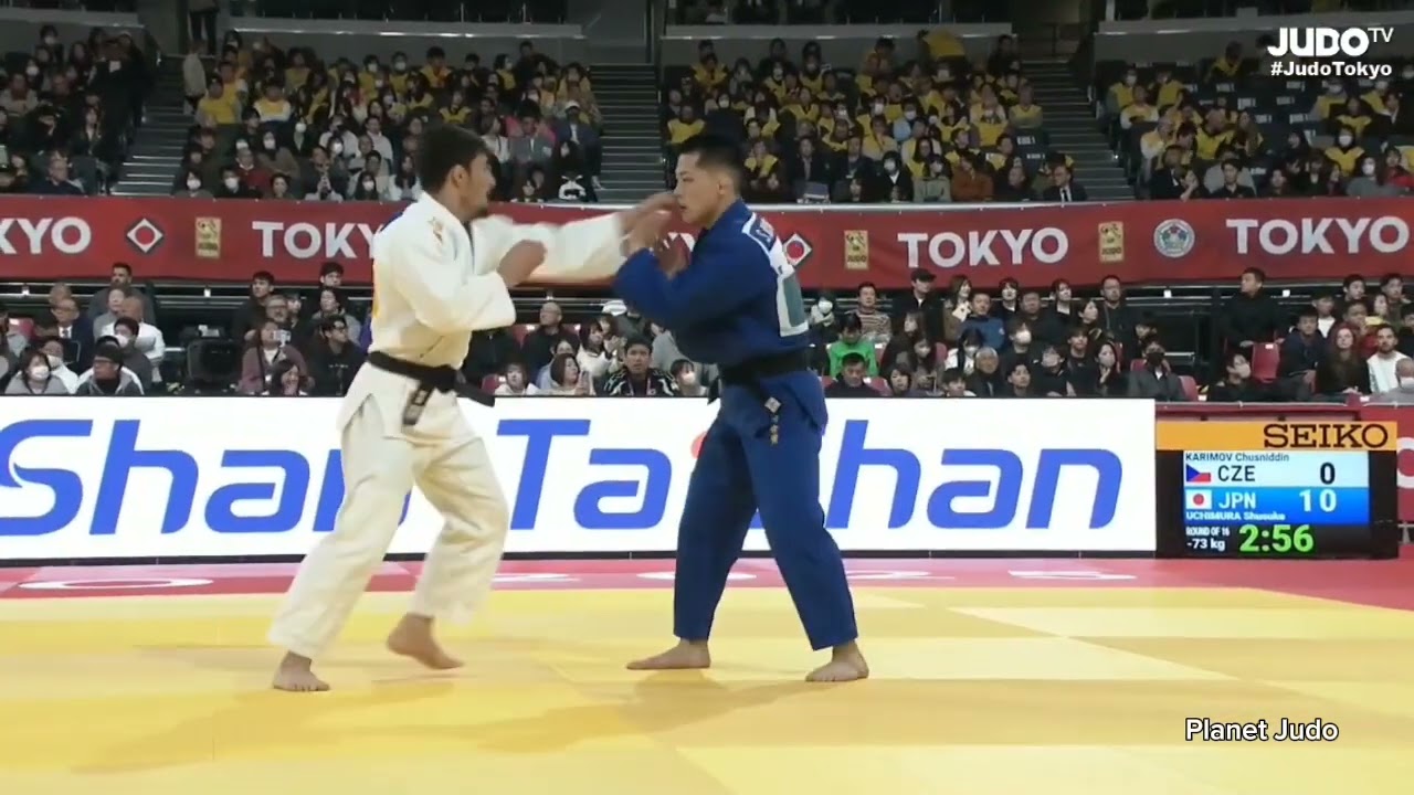 Chusniddin KARIMOV 🇨🇿 🆚️ Shusuke UCHIMURA 🇯🇵 | 1/8 финала /-73кг | Большой Шлем Токио 2025