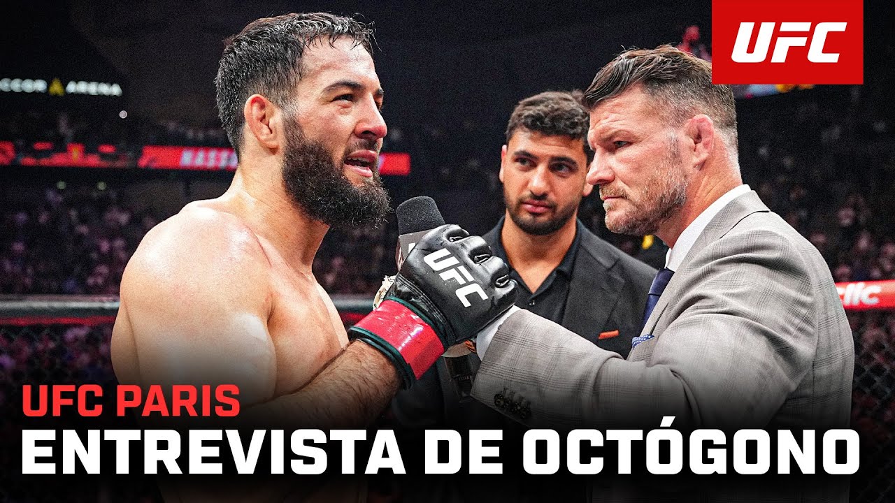 Entrevistas de Octógono com Nassourdine Imavov e Caio Borralho | UFC Paris