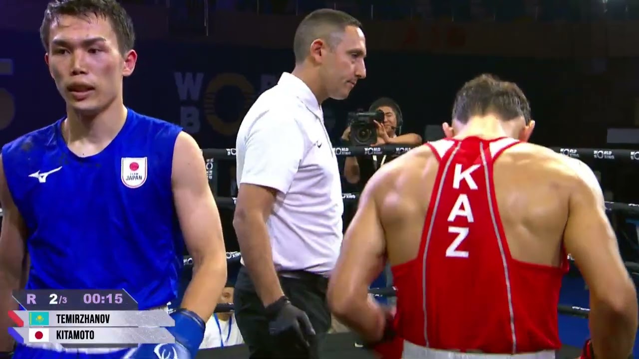 Serik Temirzhanov (KAZ) vs. Shunsuke Kitamoto (JPN) World Boxing Cup 2025 QF's (60kg) backdrop