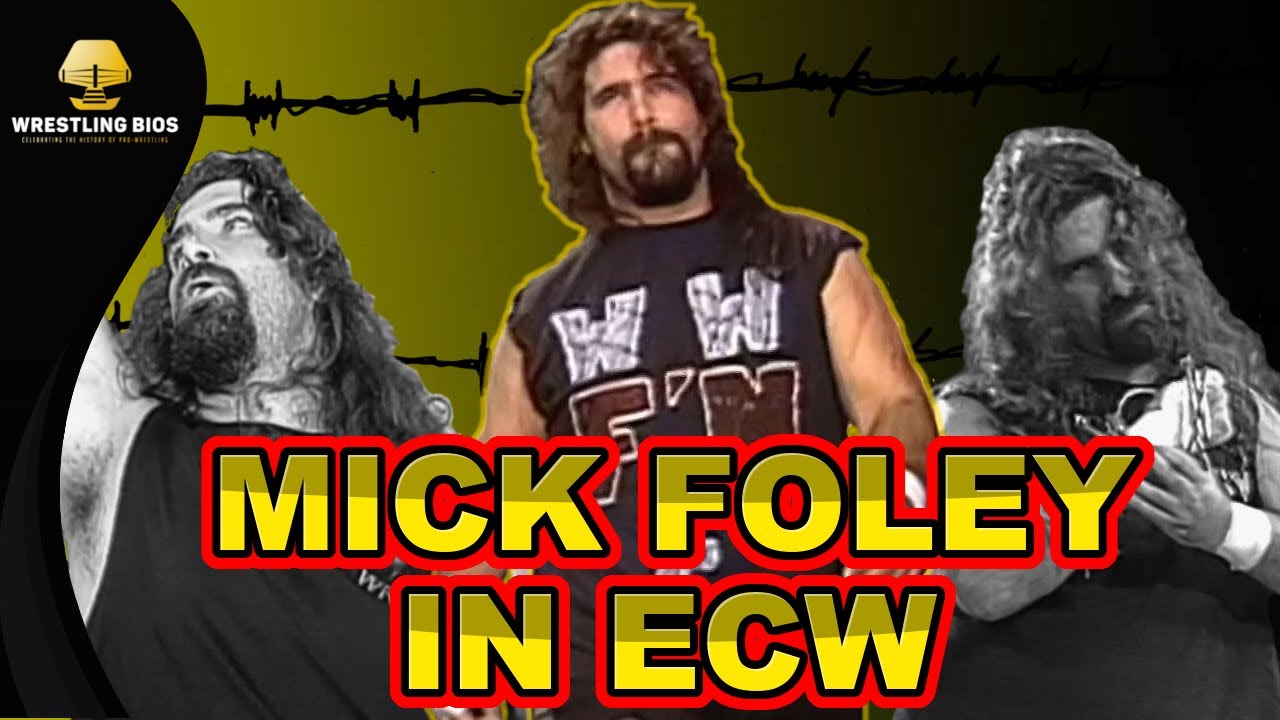 The Story of Mick Foley in ECW background