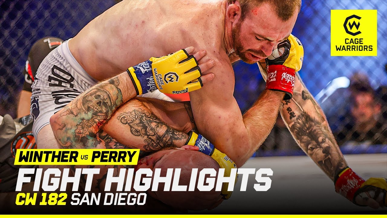 AMERICAN MASTERCLASS πΊπΈ | Bobby Winther vs. Blake Perry | CW 182 San Diego Fight Highlights background
