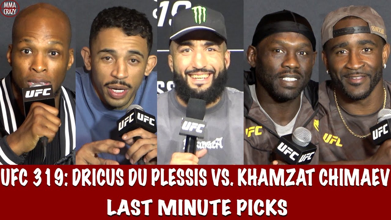 UFC 319: Dricus Du Plessis vs. Khamzat Chimaev Last Minute Picks background