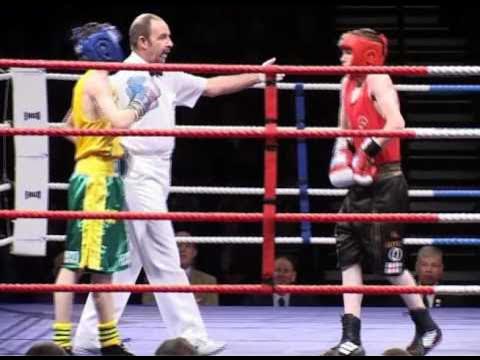 2008 CYP Finals featuring James Dickens, Gamal Yafai, Fred Evans background
