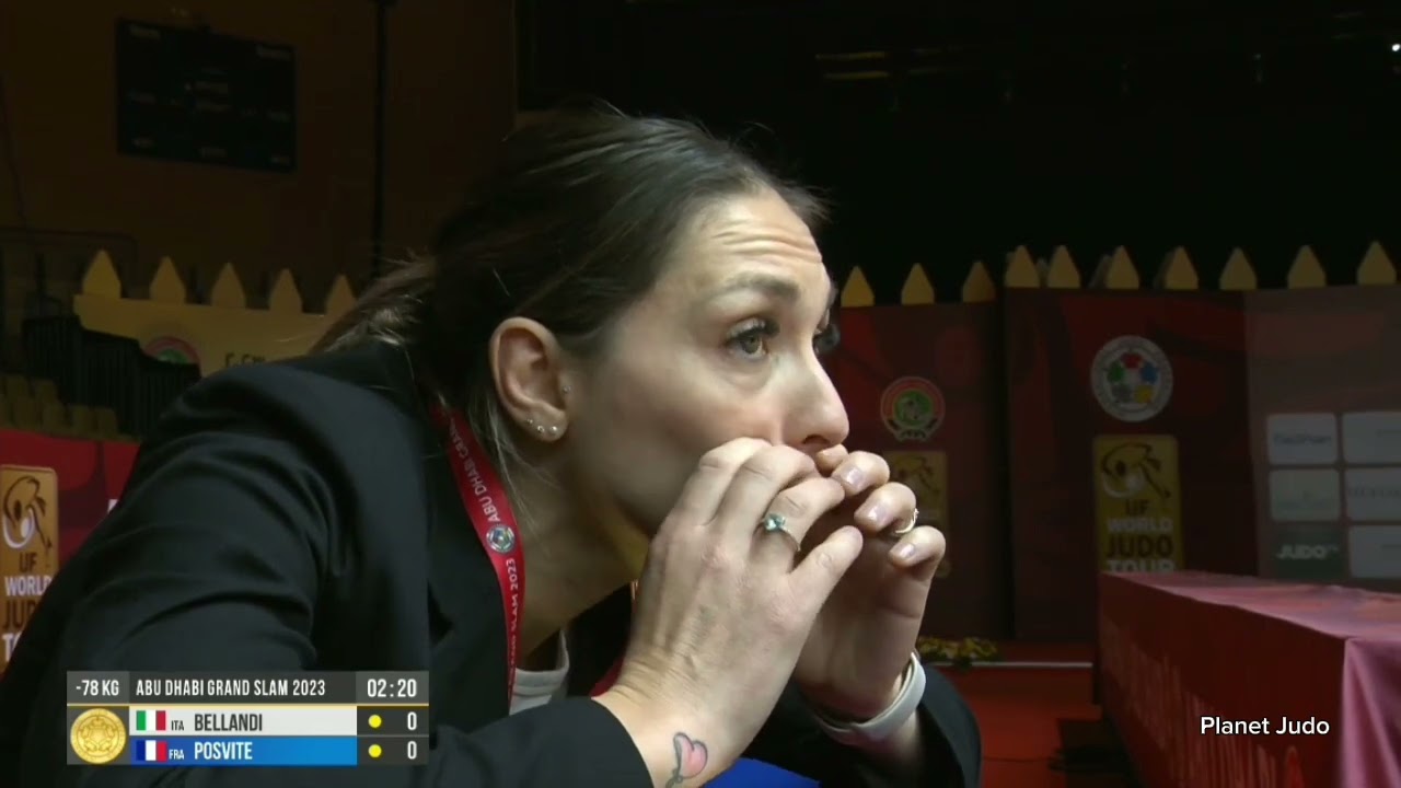 Alice BELLANDI 🇮🇹 🆚️ Fanny Estelle POSVITE 🇨🇵 | финал /-78кг | Большой Шлем Абу-Даби 2023