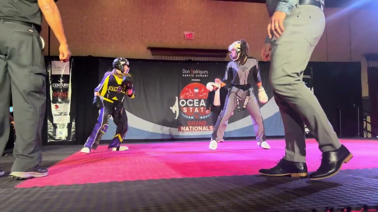 Sofia Rodriguez Florez vs Addyson Hinrichs 16-17 Sparring Grands - Ocean State Grand Nationals 2025 background