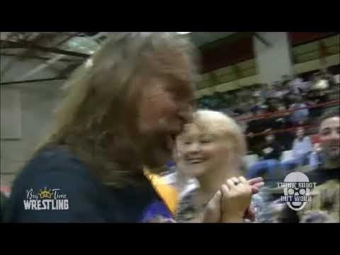 Hacksaw Jim Duggan vs. Cousin Larry at Big Time Wrestling