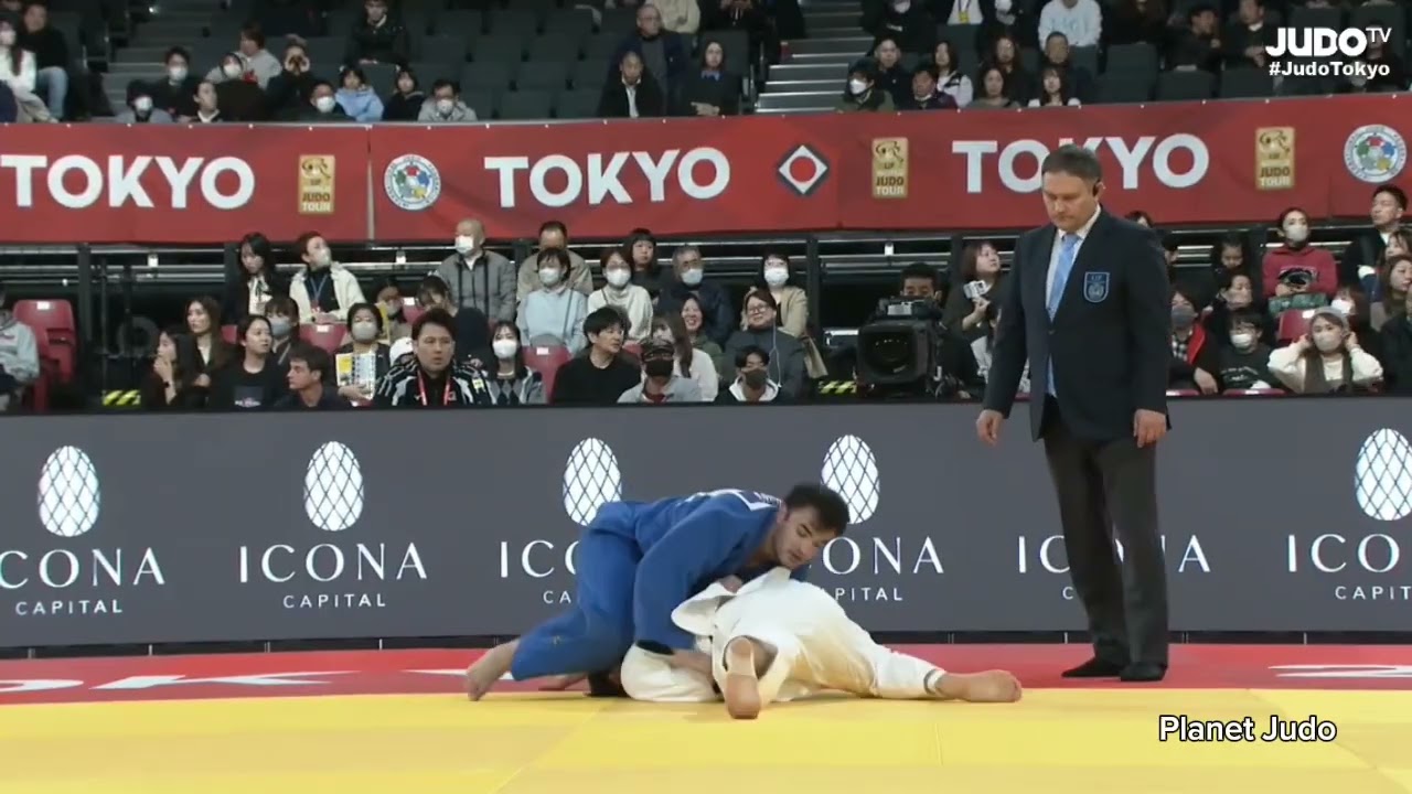 Hidetoshi TOKUMOCHI 🇯🇵 🆚️ Mizrobsho LOIQOV 🇹🇯 | 1/16 финала/-90кг | Большой Шлем Токио 2025