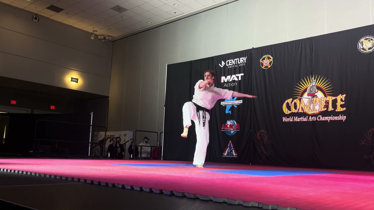 Dawson Holt Men's Traditional Forms Overall Grand Championship - Compete Internationals 2025 background