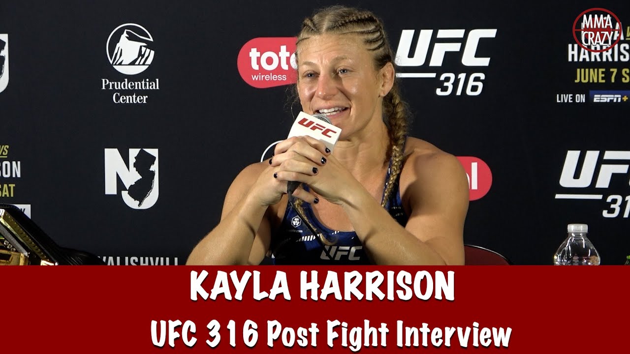 Kayla Harrison reacts to Julianna Pena title win, talks Amanda Nunes fight next