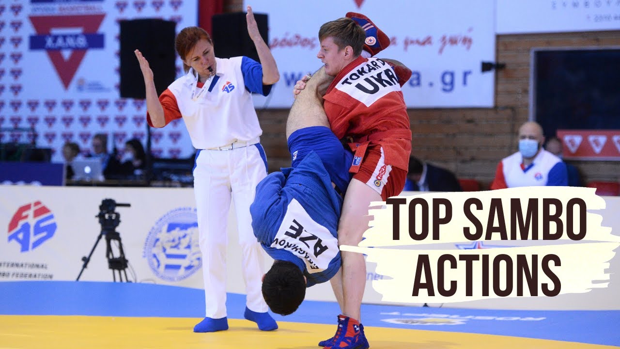 TOP SAMBO ACTIONS. Volume 1 background