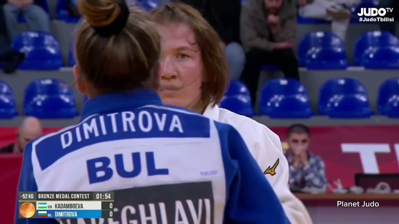 Sita KADAMBOEVA 🇺🇿 🆚️ Gabriela DIMITROVA 🇧🇬 | схватка за бронзу/-52кг | Большой Шлем Тбилиси 2026