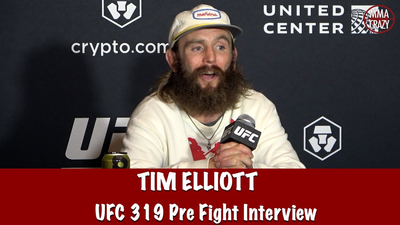 Tim Elliott ‘The Goal is not to be Champion of the world” wants to put on exciting fights | UFC 319