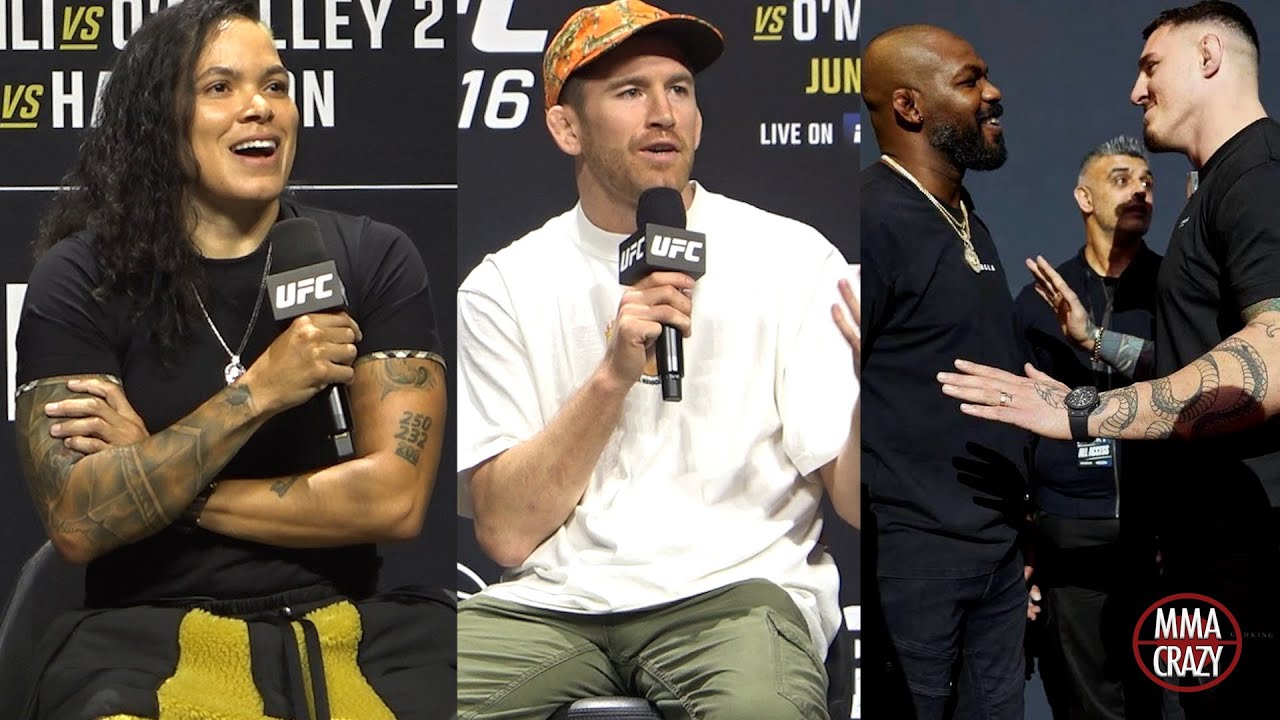 Amanda Nunes & Cory Sandhagen React to Jon Jones & Tom Aspinall situation