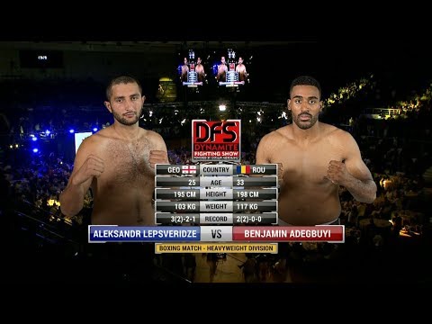 Dynamite Fighting Show - Aleksandr Lepsveridze vs. Benjamin Adegbuyi background