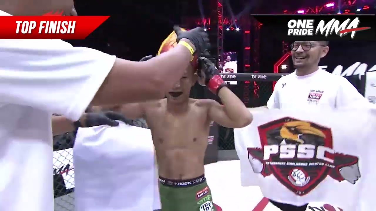 BEST KO AJAI PASARIBU DI ONE PRIDE MMA background
