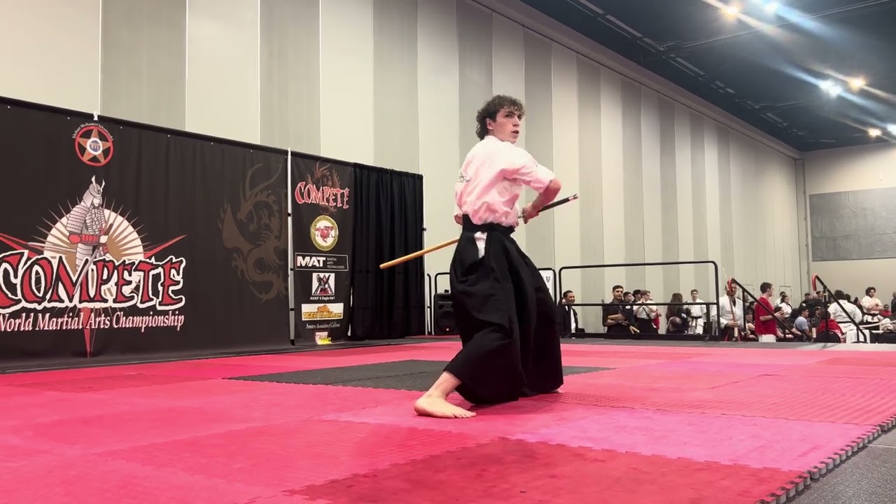 Phillip Brumme Men's Bladed Traditional Weapons - Compete Internationals 2025 background