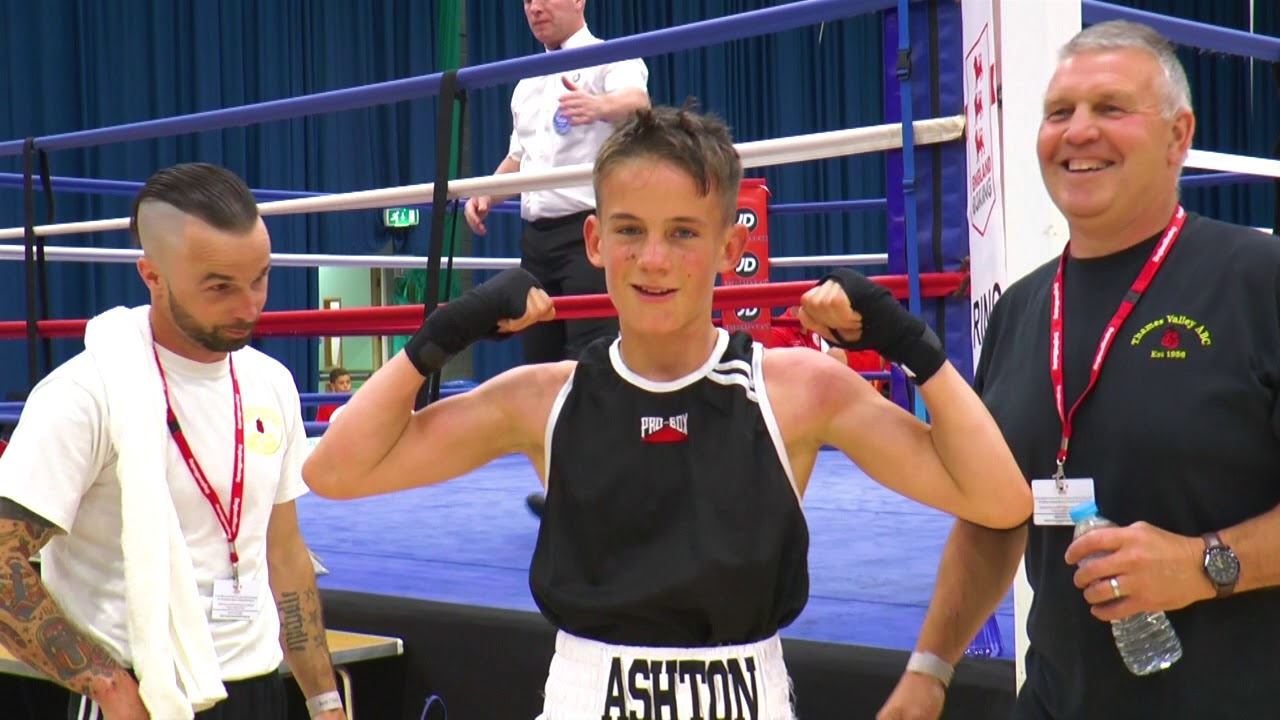 England Boxing National Schools Championships 2019 - semi-final highlights background