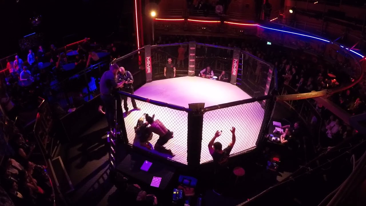 LONDON | MMA | TED THE SHARPSHOOTER MAGNO VS SEBASTIAN OLAH background
