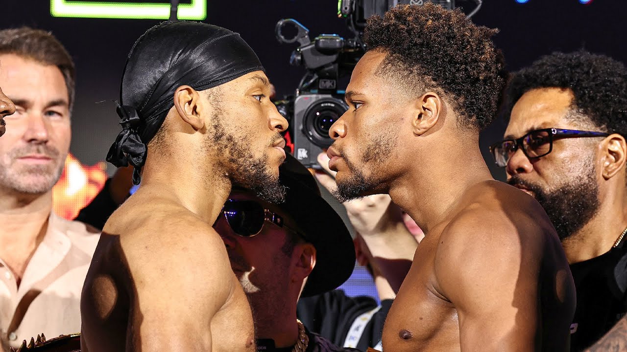 Devin Haney vs Brian Norman Jr • FULL WEIGH IN & FACE OFF | DAZN Boxing