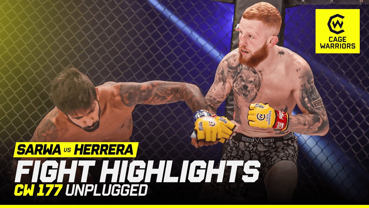 FAST FINISH ⚡️ | Ollie Sarwa vs. Percy Herrera | CW 177 Fight Highlights background